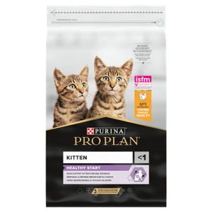 PRO PLAN Kitten Healthy Start Croquettes pour chatons riches en poulet 10kg