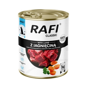 DOLINA NOTECI Rafi Classic, aliment humide pour chien à l'agneau, 800g