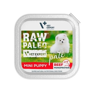 Vetexpert RAW PALEO PATE MINI chiot boeuf 150g - boîte de boeuf