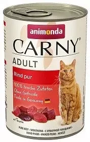 Animonda Cat Carny Adulte Pur bœuf 400g