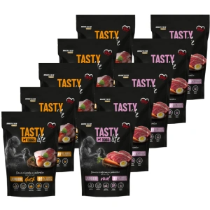 Tasty Dogs Life  Junior Assortiment Dish de saveurs en gelée 10x150g