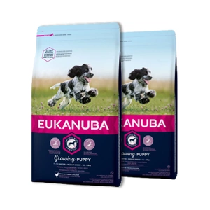 Eukanuba Puppy&Junior Medium Breed 2x15kg