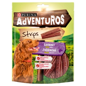 ADVENTUROS Strips au goût de cerf 90g