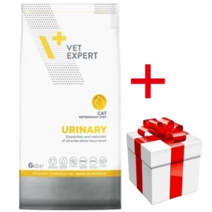 VETEXPERT Veterinary Diet Cat Urinary 6kg+Surprise