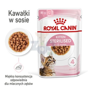 ROYAL CANIN Kitten Sterilised 12x85g