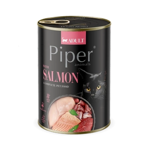 DOLINA NOTECI Piper pour chats au saumon 400g