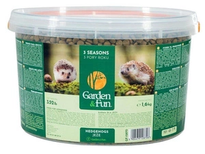 Vitapol Garden&Fun Nourriture pour hérissons vivant en liberté 3 Saisons 1,6kg