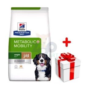 Hill's Prescription Diet Metabolic + Mobility Canine 12kg+Surprise