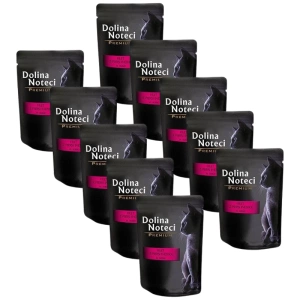Dolina Noteci Premium Filet de poitrine de dinde en sauce pour chats 10x85g