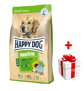 Happy Dog NaturCroq Adult Agneau & Riz 15kg+Surprise