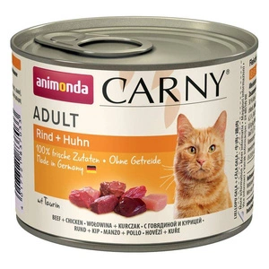 Animonda Cat Carny Adulte bœuf, poulet 200g