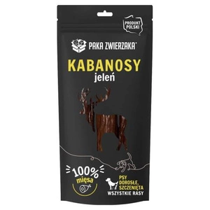 PAKA ZWIERZAKA- Kabanos de cerfs 3 pcs (80g)