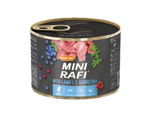 Dolina Noteci Mini Rafi à l'agneau 185g x12