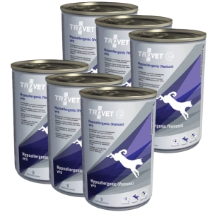 TROVET VPD Hypoallergénique - Gibier (pour chien) 6x400g - boîte