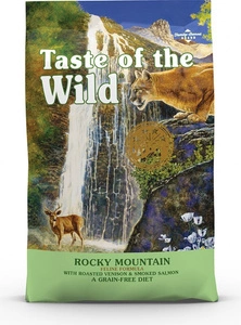 TASTE OF THE WILD Rocky Mountain Sans Céréales pour chat et chaton 2kg+Surprise gratuite pour chat