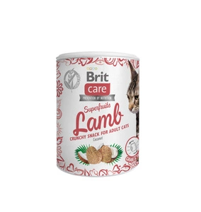 BRIT CARE Snack pour Chat Superfruits Agneau100g