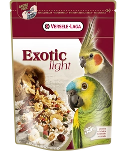 Versele-Laga Exotic Light - Mélange de grains grillés pour grands et moyens perroquets 750g