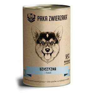 Paka Zwierzaka Gibier et saumon 400g