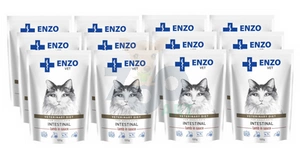 ENZO VET Intestinal avec agneau en sauce pour chats 100g x12