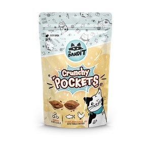 Mr Bandit Juicy Pockets avec thon et poulet 40g