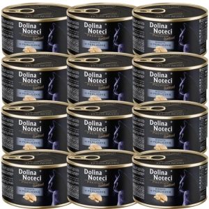 DOLINA NOTECI Premium Stérilisé pour chats riche en pintade 12x185g