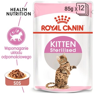ROYAL CANIN Kitten Sterilised 12x85g x2