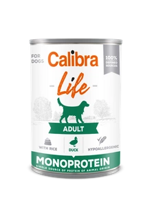 CALIBRA Dog Life Adulte Canard avec Riz 400g