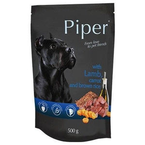 Dolina Noteci Piper pour chiens avec agneau, carottes et riz 500g