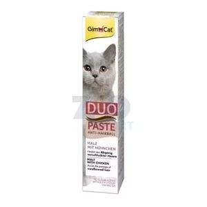 GIMBORN Gim Cat Paste Anti-Hairball Duo malt avec poulet 50g