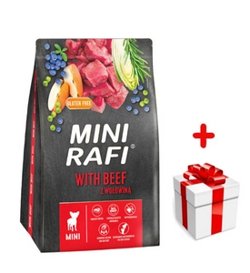 DOLINA NOTECI Rafi Mini croquettes pour chien au boeuf 3kg Surprise