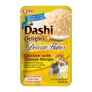 INABA Dashi Delights Delicate Flakes Poulet au fromage Recette 40g