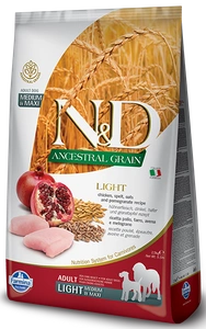 Farmina N&D Ancestral Grain Canine Light Adult Medium&Maxi 12kg