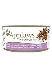 APPLAWS Maquereau avec sardine en boîte de conserve 70g