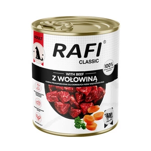 DOLINA NOTECI Rafi Classic, pâtée pour chien au bœuf, 800g