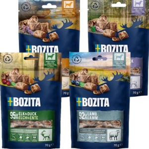 BOZITA Meaty Bites Mix Saveur pour chien 4x70 g