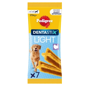 Pedigree Dentastix Light Friandises dentaires à mâcher pour chiens de grande race, 7 pièces - 152 g