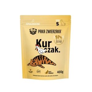 Paka Zwierzaka - Croquettes pour chat au poulet « S » 400 g