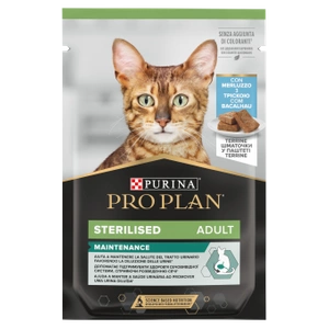 Purina Pro Plan Stérilisé avec morue pour chats 75g