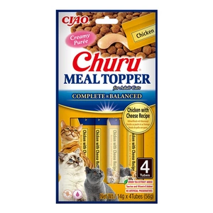 INABA Repas pour chat Poulet avec fromage 4x14 (56g)