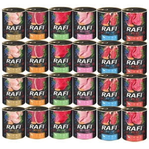 Dolina Noteci Rafi à l'agneau 24x800g Mix