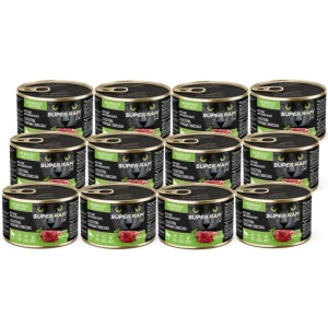 DOLINA NOTECI Super Rafi Cat P&F au gibier et aux cœurs de poulet 12x185g