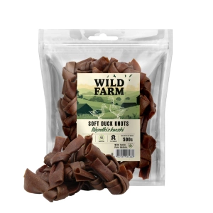 Friandises pour chien WILD FARM Duck knots 500 g