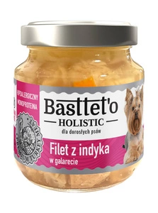 Basttet'o Holistic filet de dinde en galette pour chiens 130g