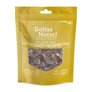 DOLINA NOTECI Friandises Naturelles Coeurs de Dinde Cœurs de Dinde délicatesse pour chiens 150g