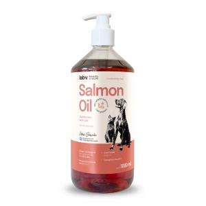 LAB V Huile de saumon pour chiens et chats 1000ml