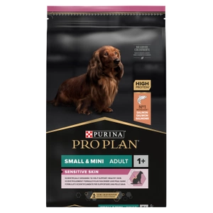 Croquettes pour chien PRO PLAN Sensitive Skin Small & Mini Adultes riches en saumon 7kg+ Surprise Gratuite pour votre Chien
