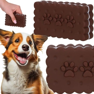 Jouet pour chien NUXIE® Biscuit à mâcher couineur 11 cm