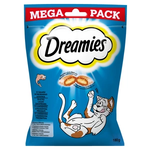DREAMIES 180 g - friandise pour chat au goût exquis de saumon