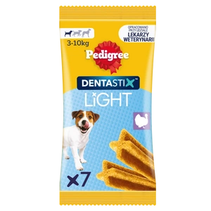 Pedigree Dentastix Light Friandises dentaires à mâcher pour chiens de petite race, 7 pièces - 58 g