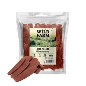 Filet de bœuf WILD FARM 500 g, friandise pour chien